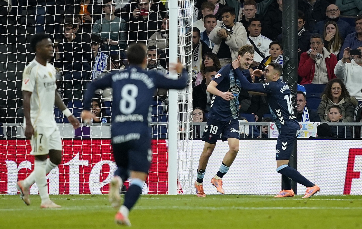 Celta Vigo có trận đấu tốt trước Real Madrid (Ảnh: Reuters).