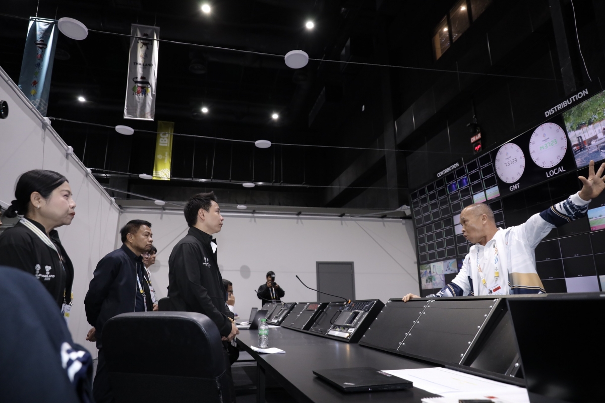 Nước chủ nhà Thái Lan đang chuẩn bị tích cực cho lễ khai mạc SEA Games 33. (Ảnh: Bộ Ngoại giao Thái Lan). 