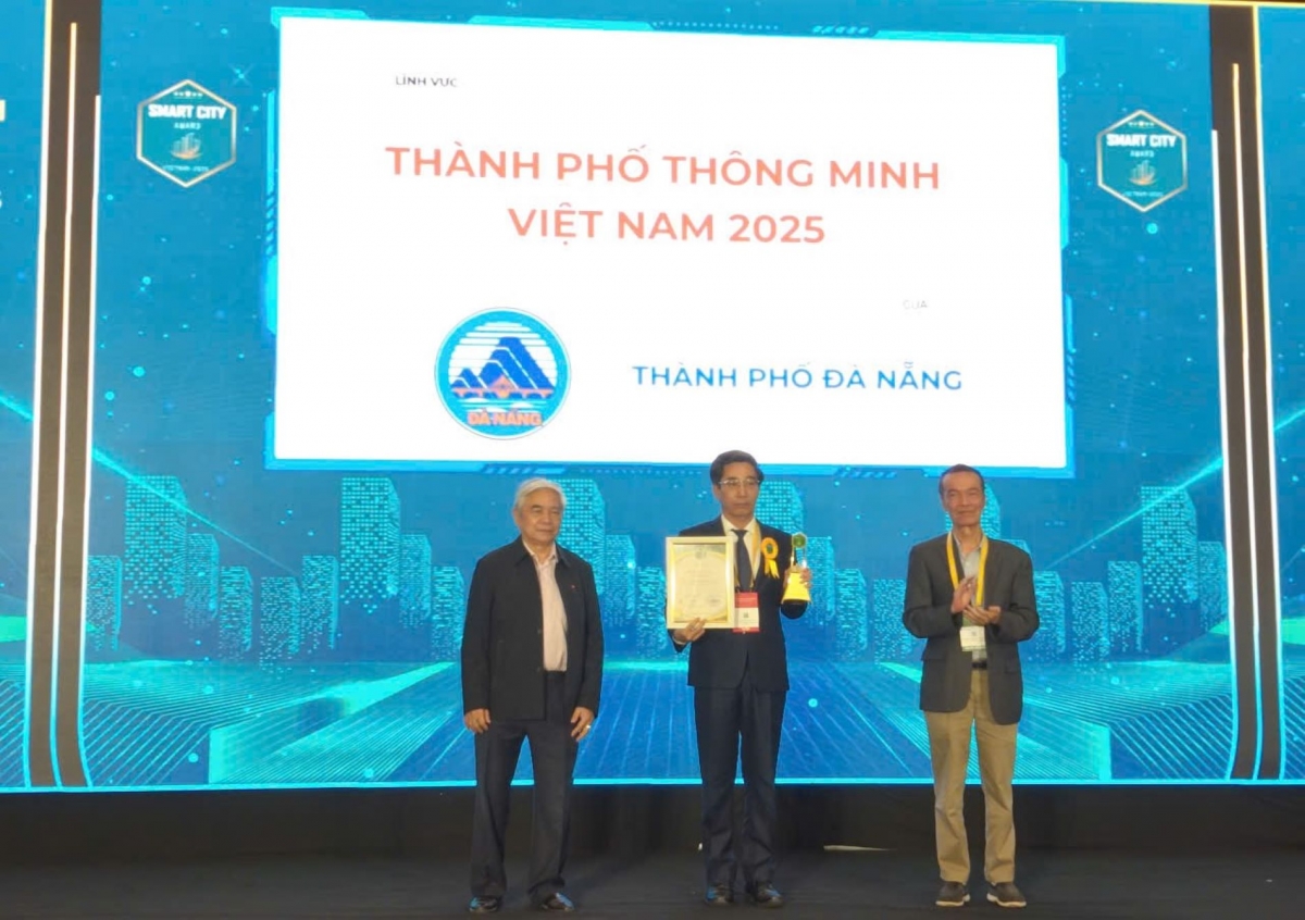 Lần thứ 6 liên tiếp, thành phố Đà Nẵng được vinh danh Giải thưởng Thành phố thông minh Việt Nam 
