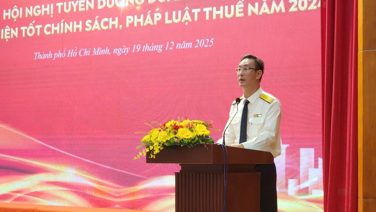 Ông Đoàn Minh Dũng, Trưởng Thuế TP.HCM (Ảnh: BTC)