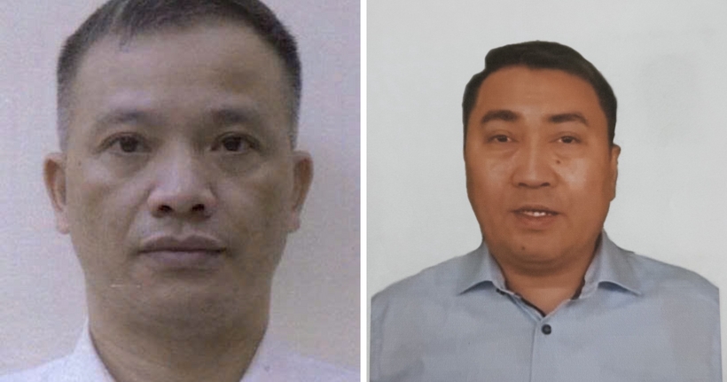 Lê Trung Khoa (ảnh phải) và Nguyễn Văn Đài