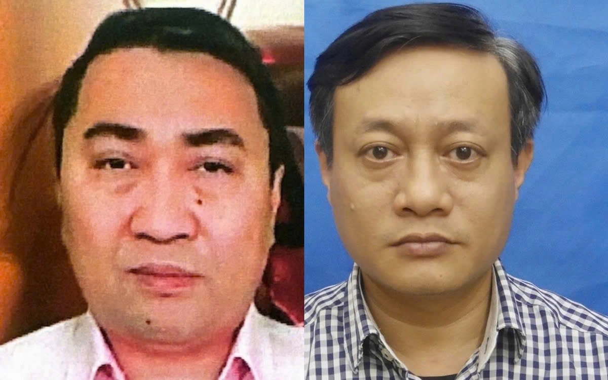 Lê Trung Khoa (trái) và Phạm Quang Thiện