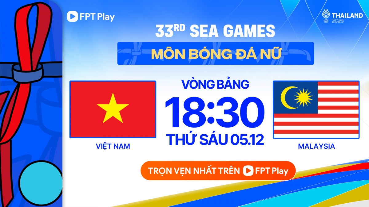 Xem SEA Games 33, sát cánh cùng Đoàn Thể thao Việt Nam, trọn vẹn nhất trên FPT Play, tại: http://fptplay.vn