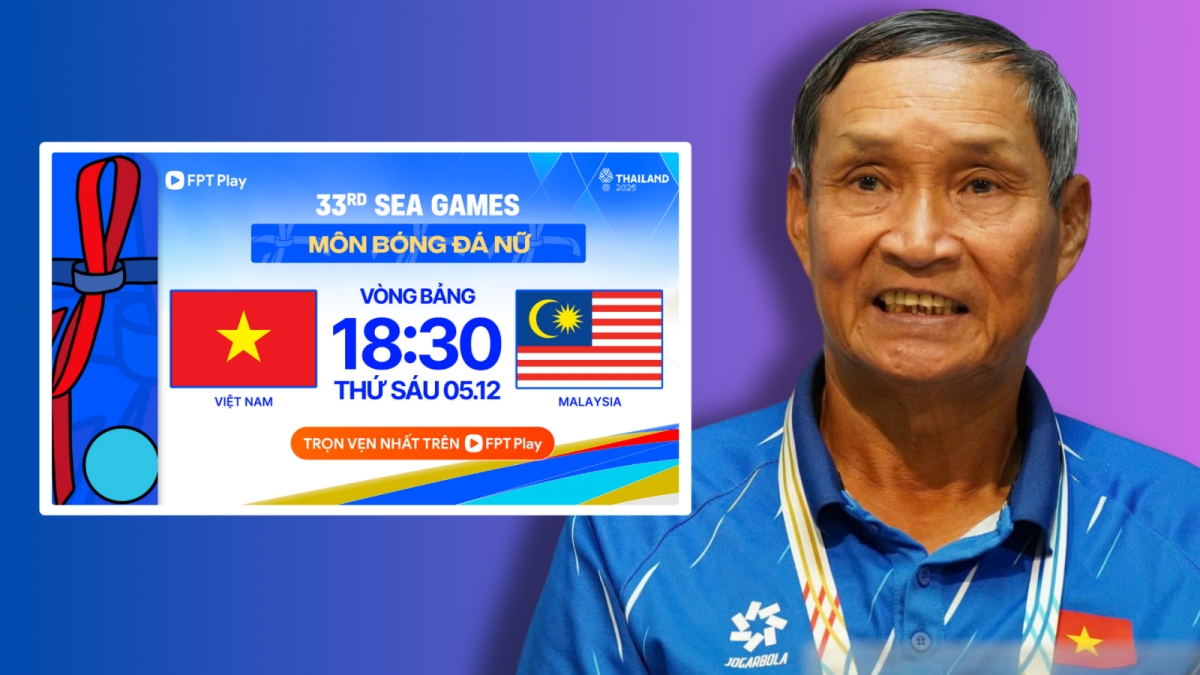 Trận đấu giữa ĐT nữ Việt Nam vs ĐT nữ Malaysia diễn ra vào lúc 18h00 hôm nay (5/12)