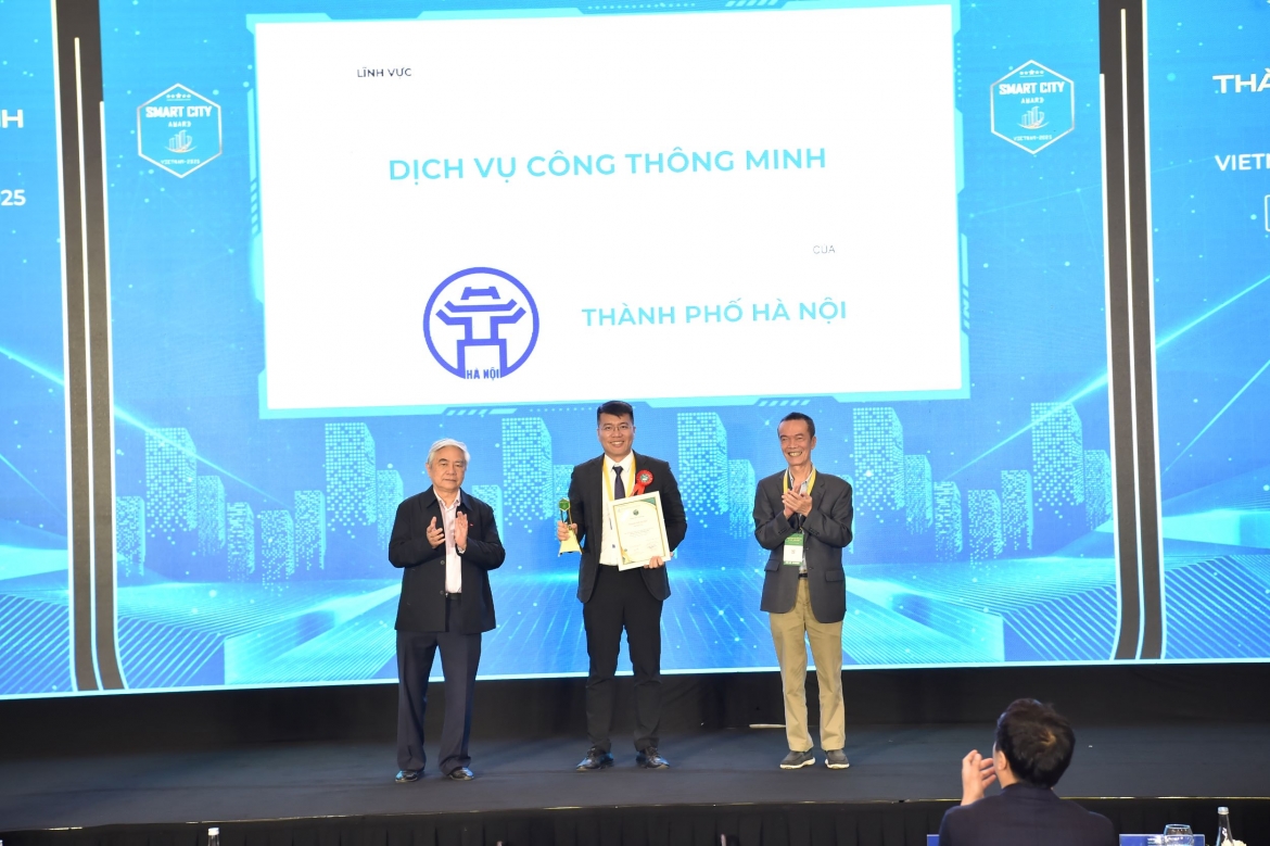 Hà Nội ghi dấu ấn ở Thành phố Điều hành và Quản lý thông minh (Ảnh: Vinasa)