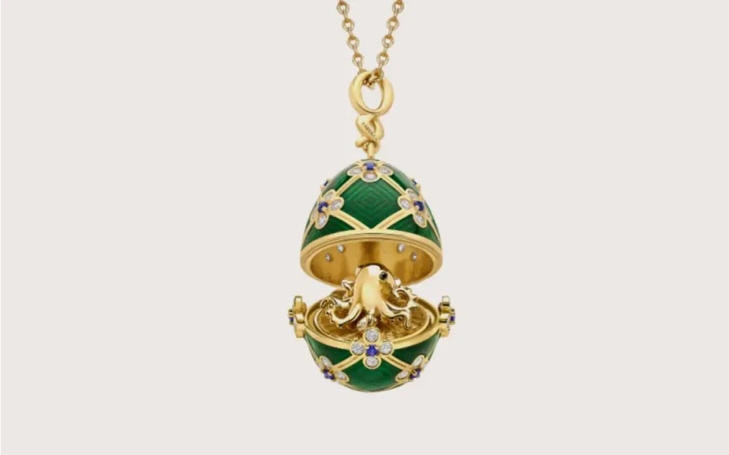 Mặt dây chuyền Fabergé. Nguồn: Supplied