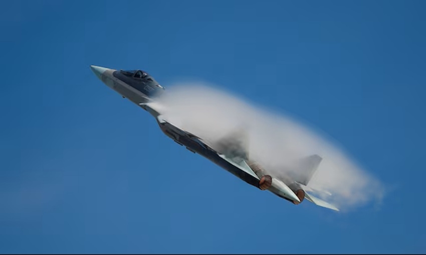 Máy bay chiến đấu phản lực Sukhoi Su-57. Ảnh: Reuters