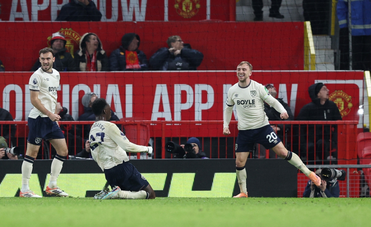 West Ham bất ngờ có bàn gỡ hoà (Ảnh: Reuters)