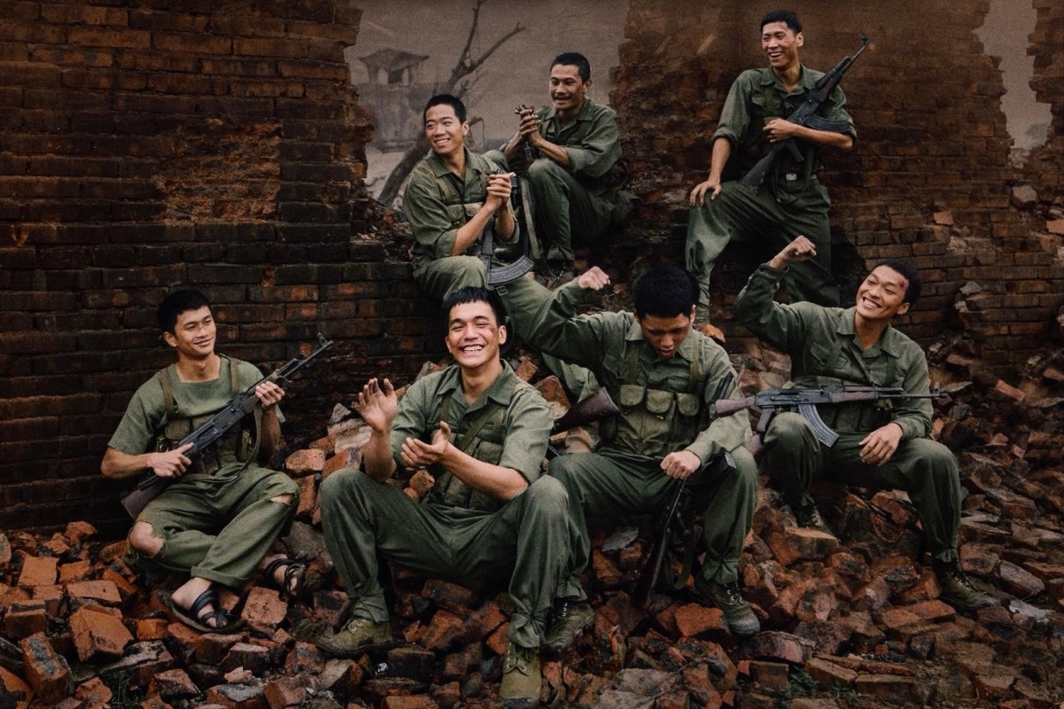 Tiểu đội 1 trong phim "Mưa đỏ"