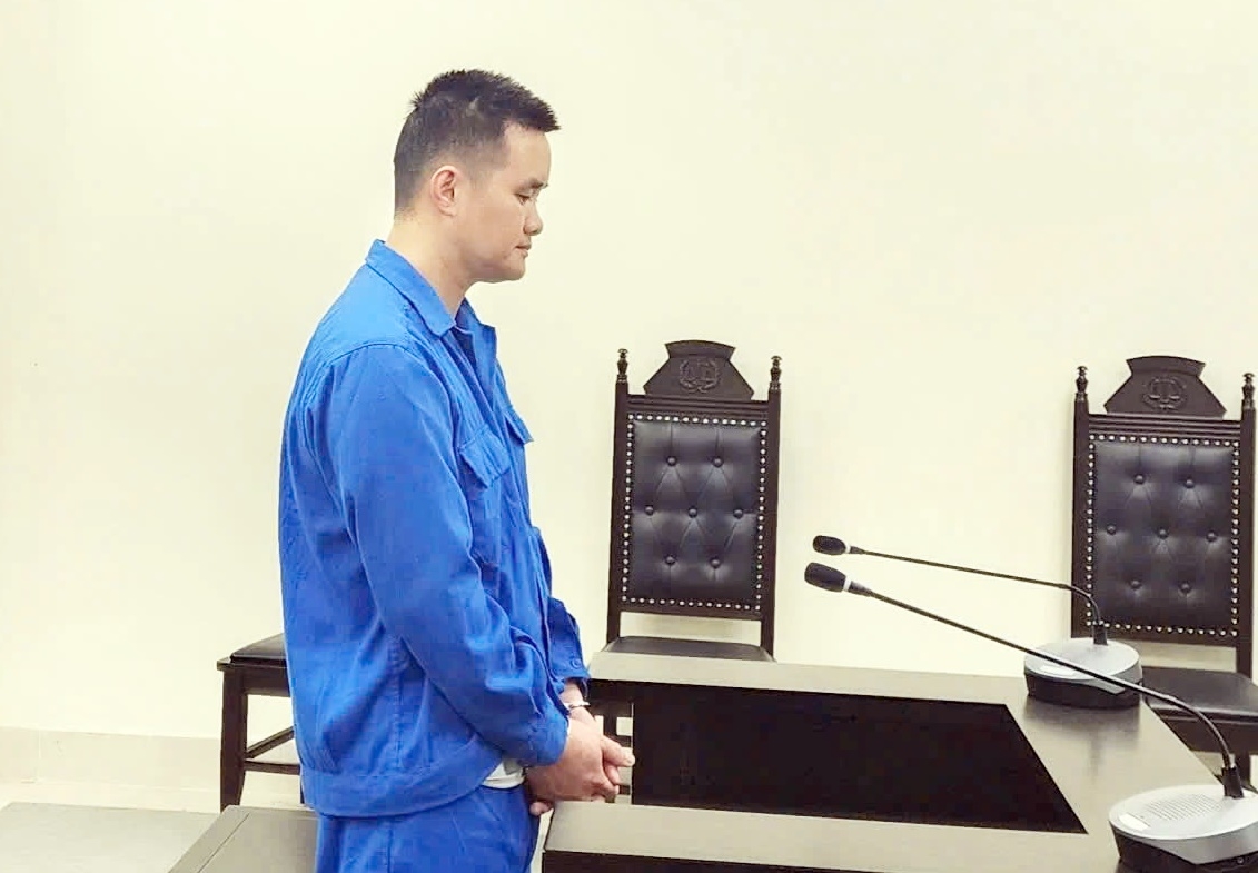 Nguyễn Văn Lâm tại phiên xét xử ngày 11/12.