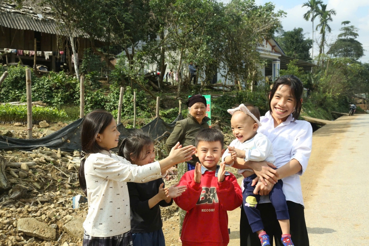 Đời sống của người dân miền núi ngày càng nâng cao.