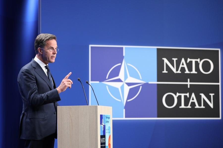 Tổng thư ký NATO Mark Rutte. Ảnh: Tân Hoa xã
