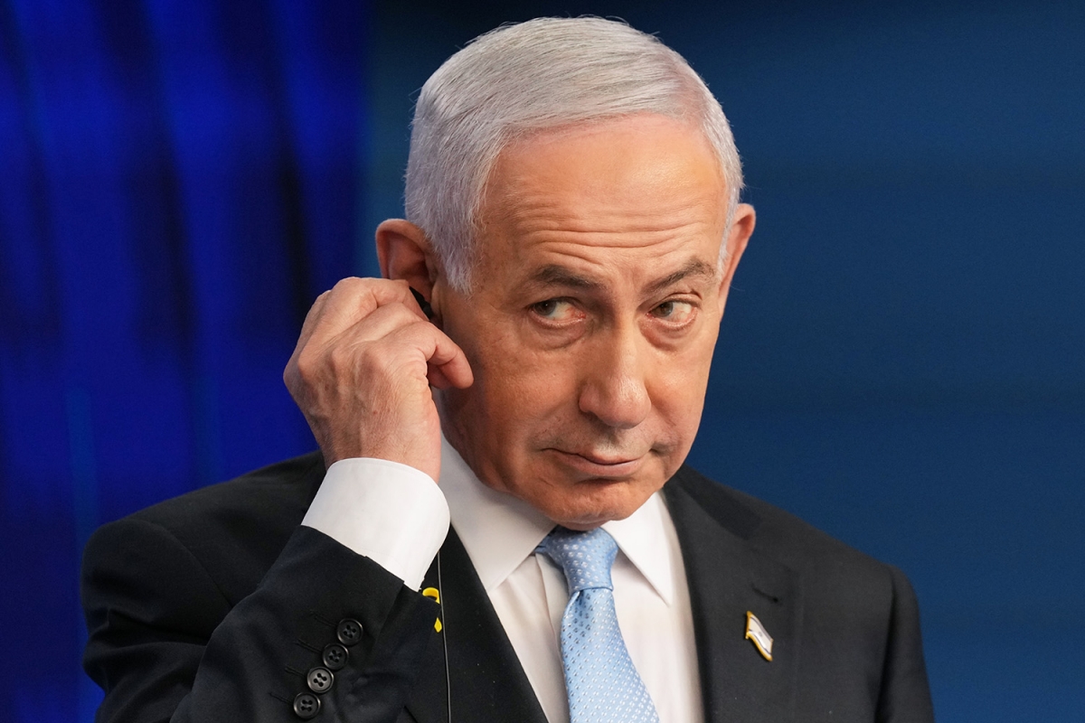 Thủ tướng Israel Netanyahu. Ảnh: AP