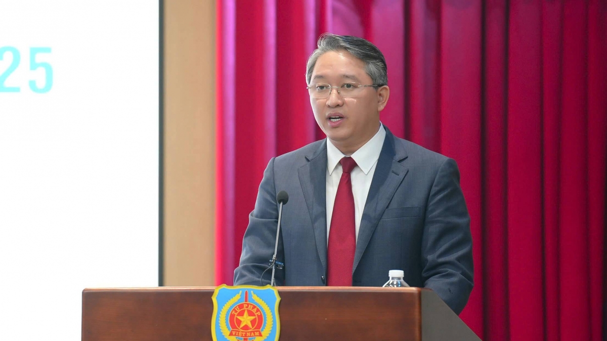 Bộ trưởng Bộ Tư pháp Nguyễn Hải Ninh.