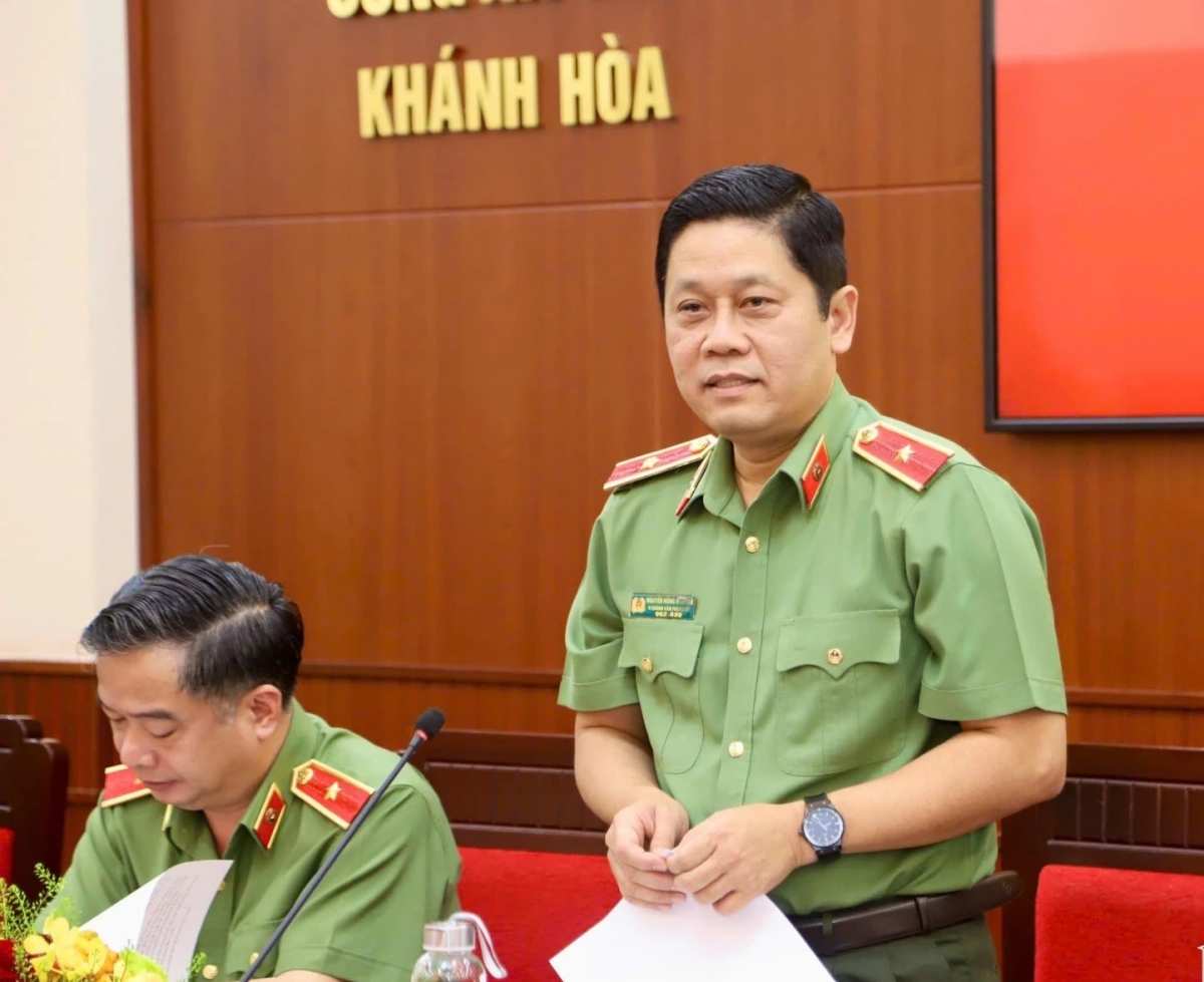 Thiếu tướng Nguyễn Hồng Nguyên, Phó Chánh Văn phòng Bộ Công an đề nghị các cơ quan báo chí tiếp tục đẩy mạnh tuyên truyền về lực lượng Công an Nhân dân