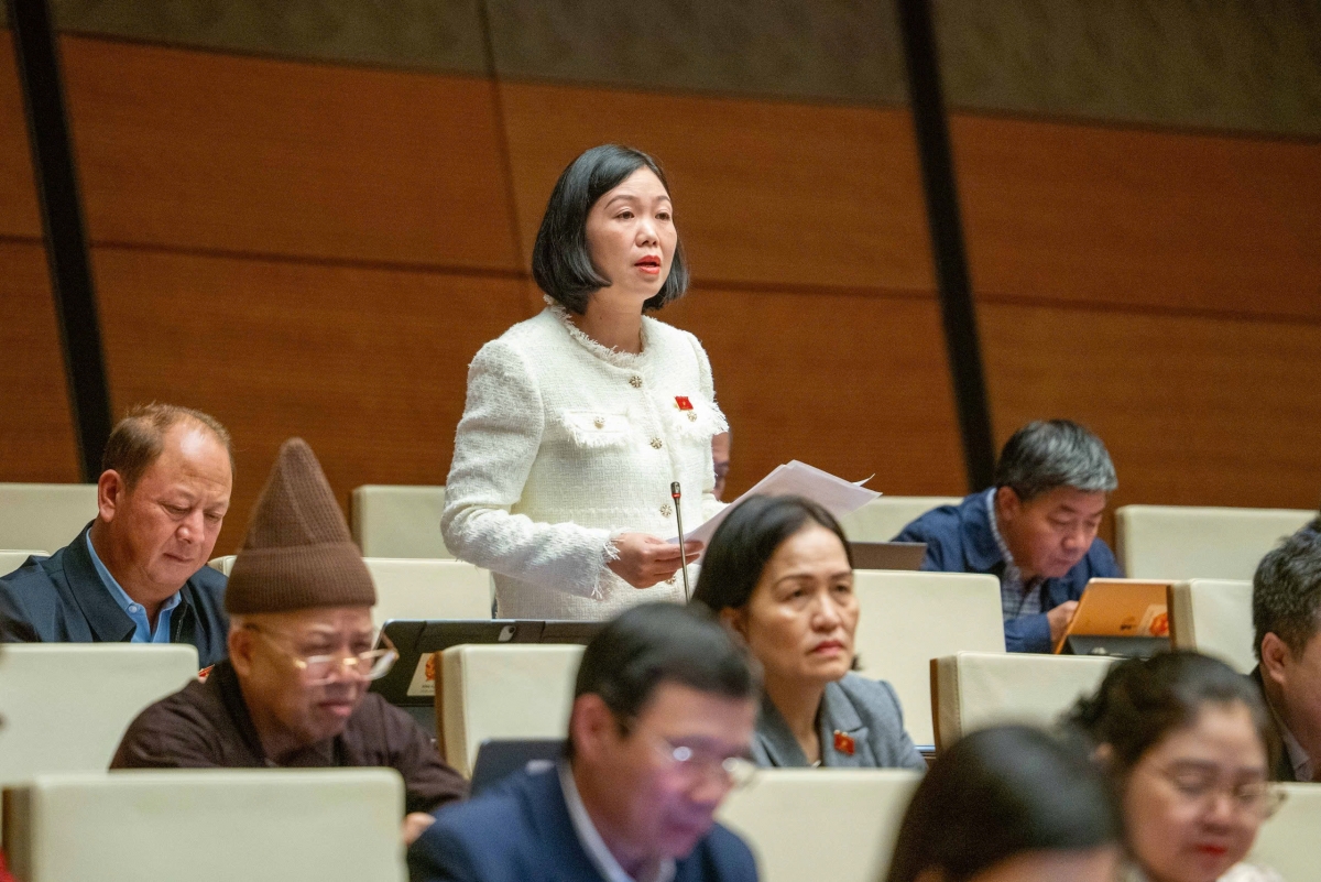ĐB Nguyễn Thị Lan Anh. Ảnh: Quốc hội