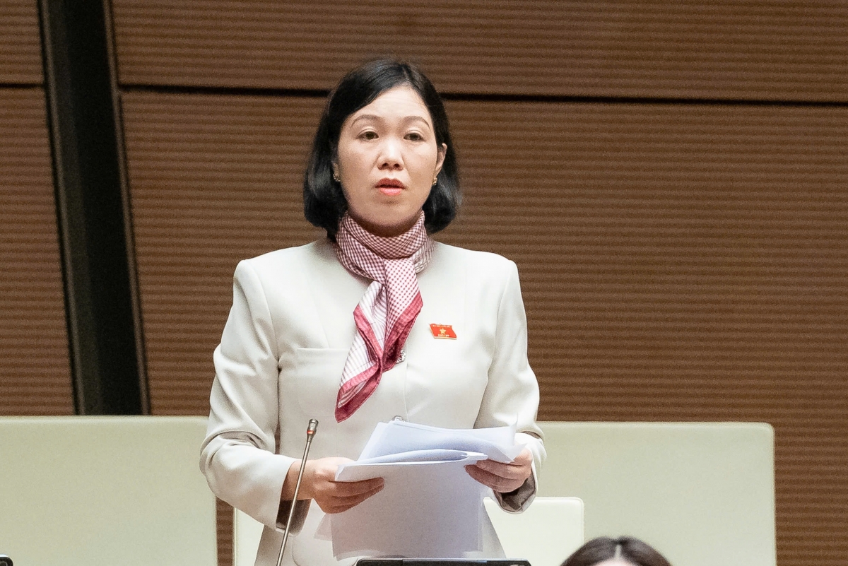 ĐBQH Nguyễn Thị Lan Anh. Ảnh: Quốc hội 