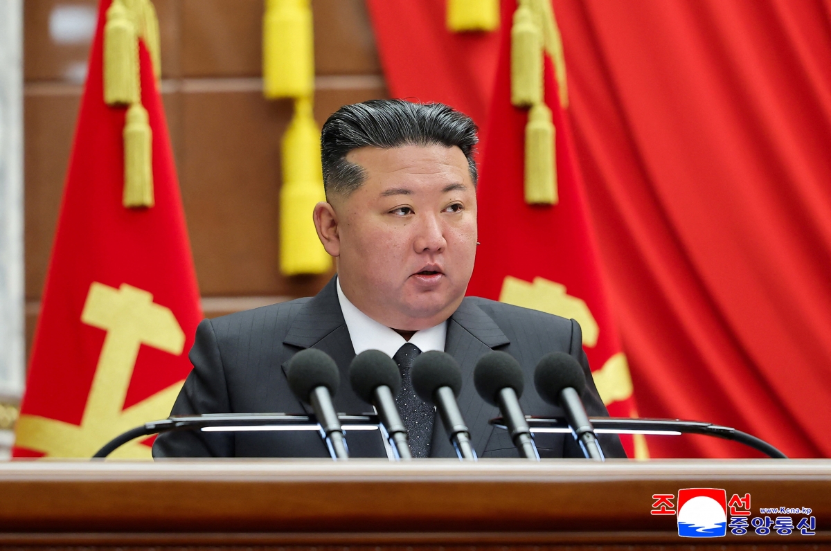 Nhà lãnh đạo Triều Tiên Kim Jong Un. Ảnh: Reuters