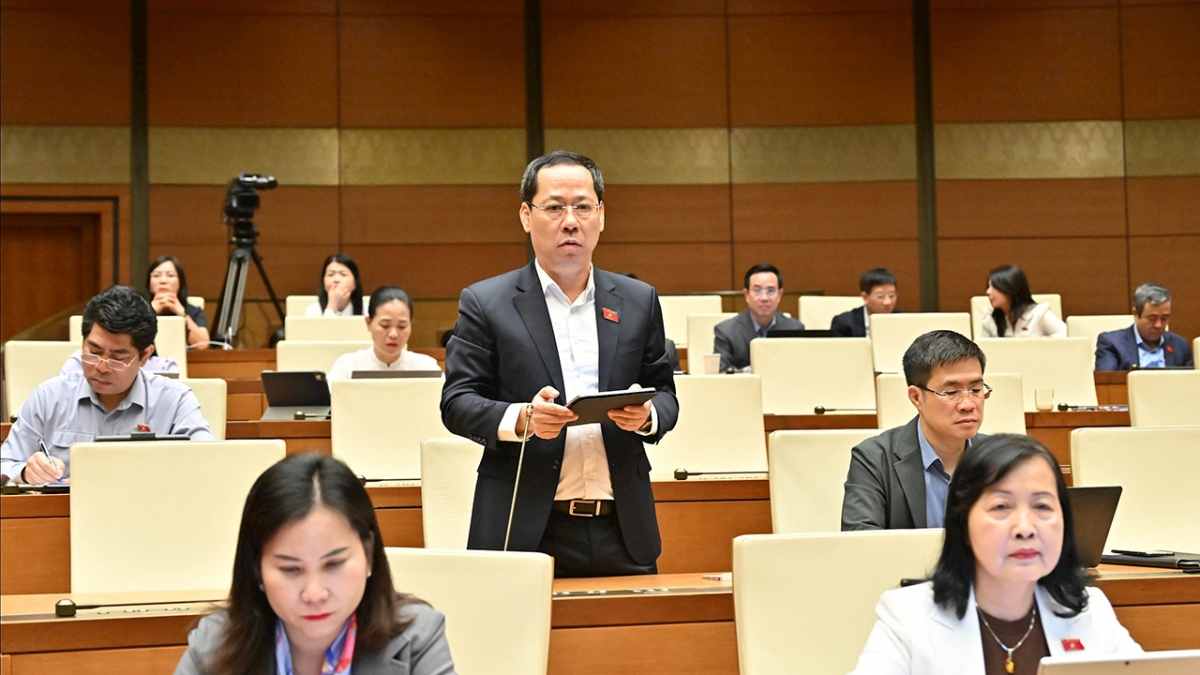 Đại biểu Trần Nhật Minh (đoàn Nghệ An)