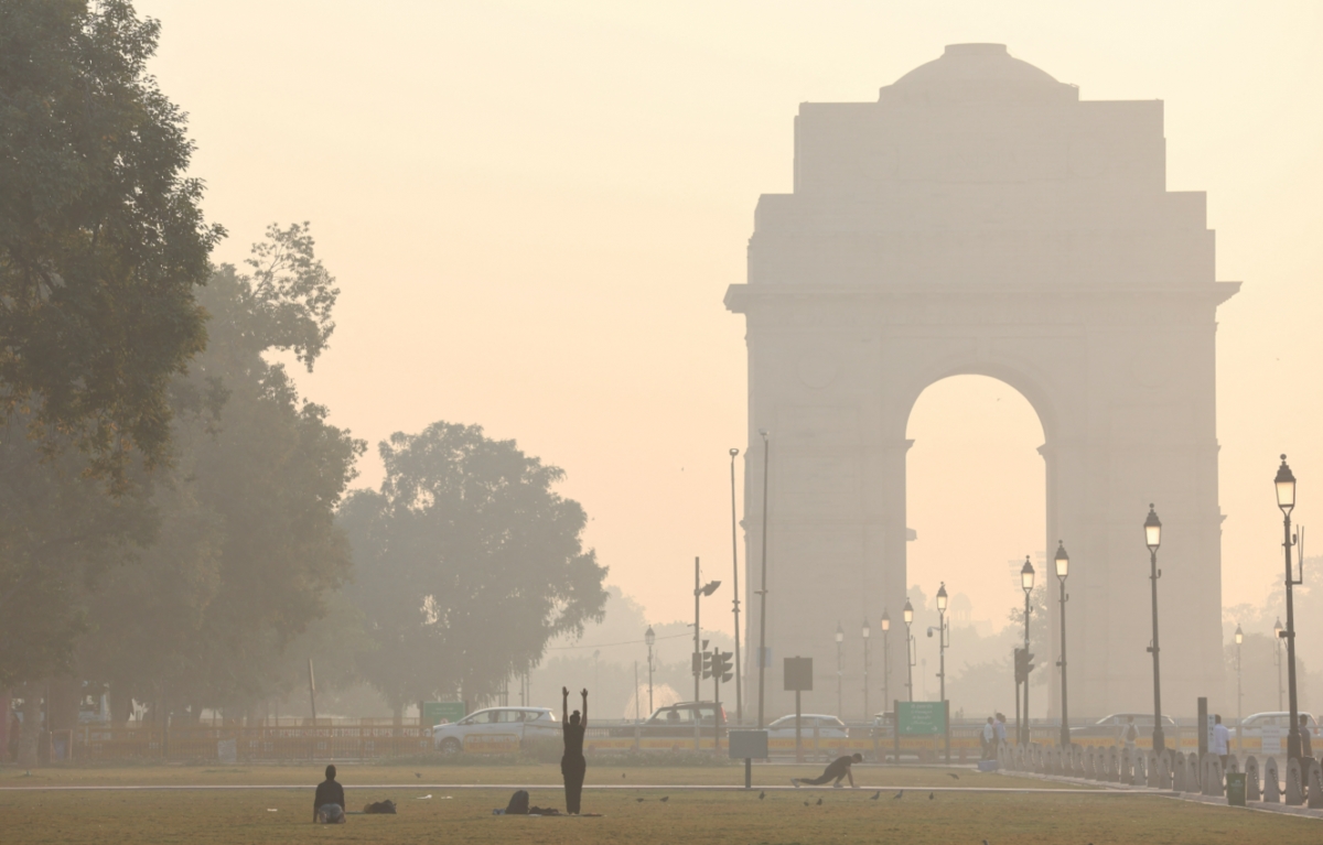 Ô nhiễm không khí ở Ấn Độ. Ảnh: Reuters