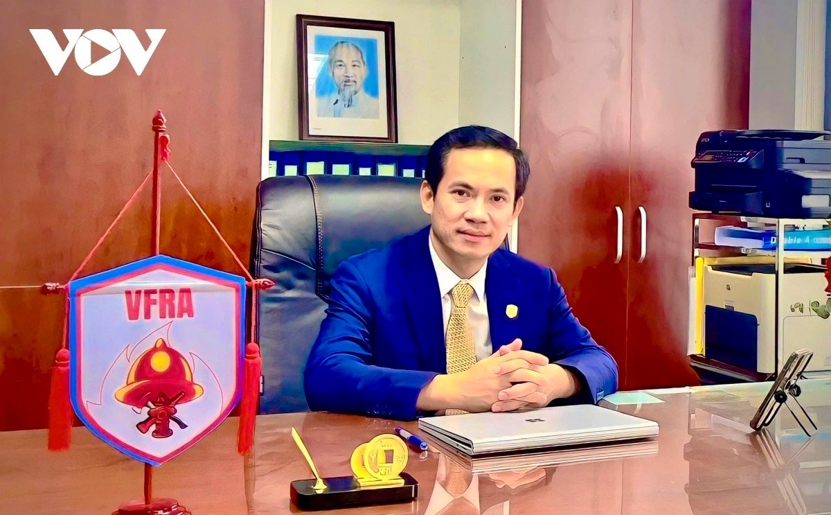 Ông Bùi Xuân Thái, Phó Chủ tịch Hiệp hội PCCC&amp;CNCH Việt Nam