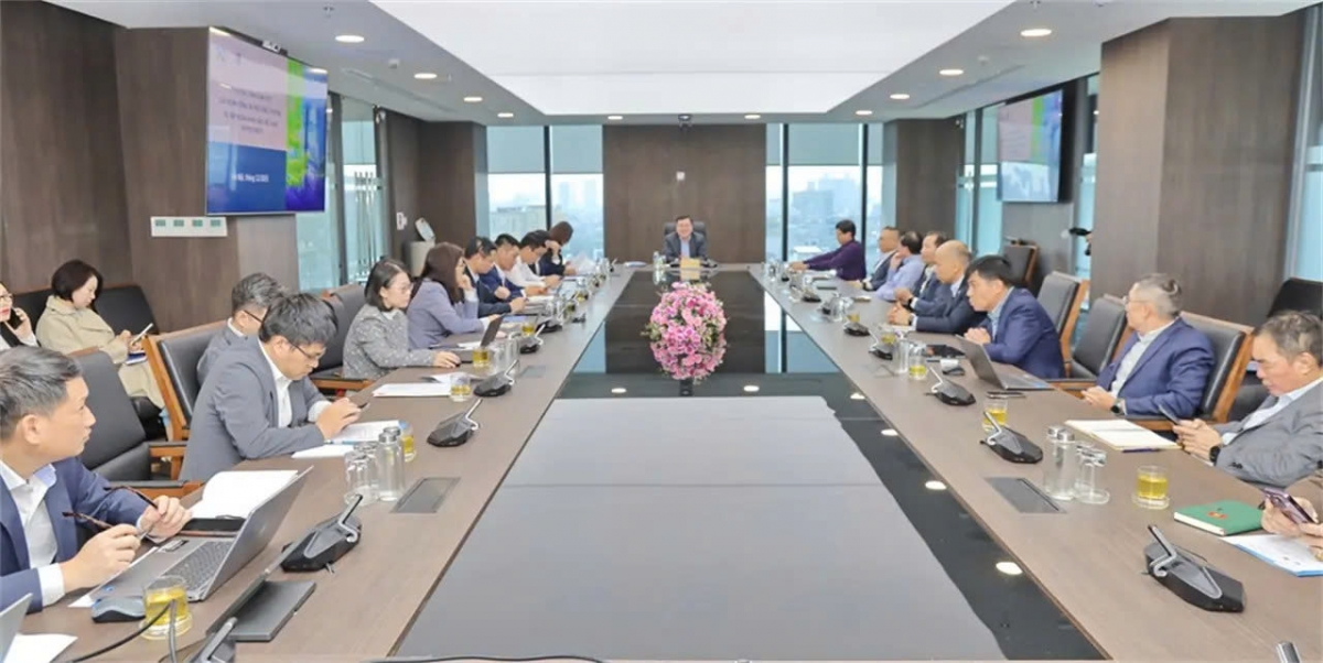 Toàn cảnh buổi làm việc