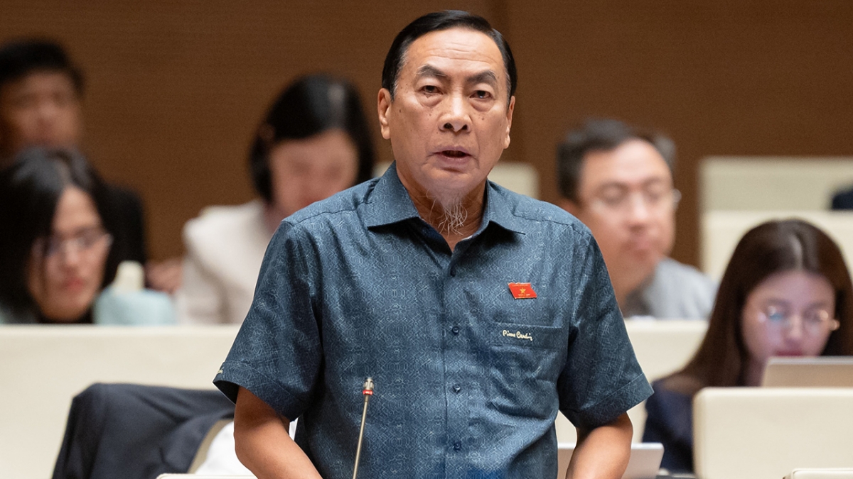 Đại biểu Phạm Văn Hòa (đoàn Đồng Tháp)