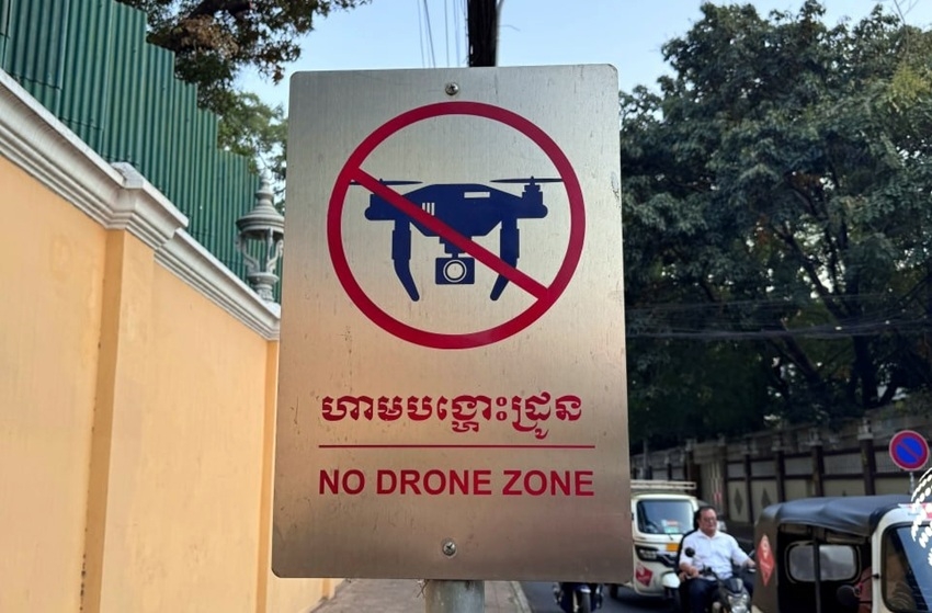 Phnom Penh: Nghiêm cấm sử dụng tất cả các loại máy bay không người lái trên toàn thành phố