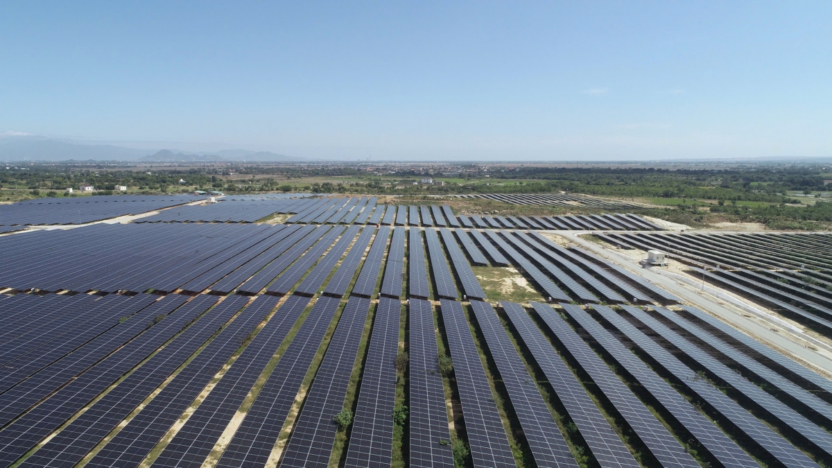 Điện mặt trời góp phần hiện thực hóa chuyển đổi năng lượng theo hướng xanh, sạch