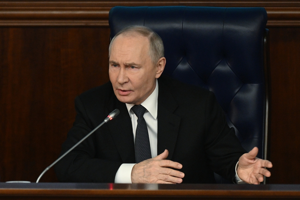 Tổng thống Nga Vladimir Putin. Ảnh: AP