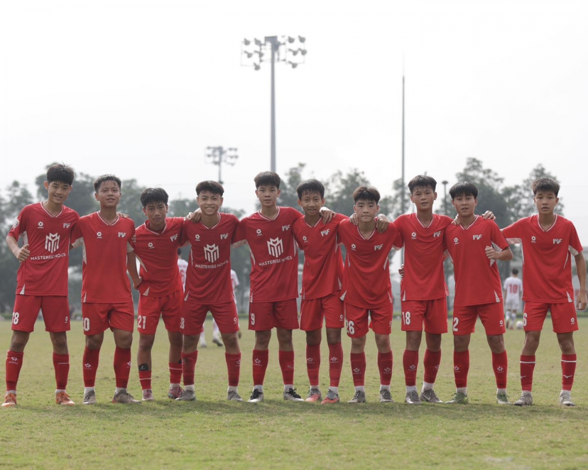 Ảnh: BTC giải U14 các CLB khu vực phía Bắc.