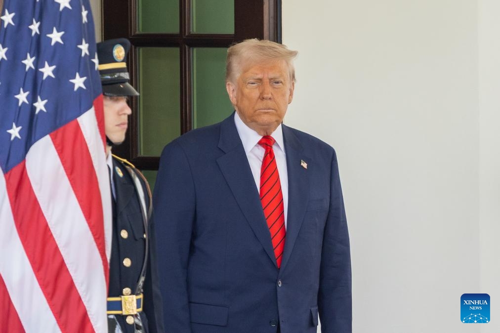 Tổng thống Trump. Ảnh: Tân Hoa xã