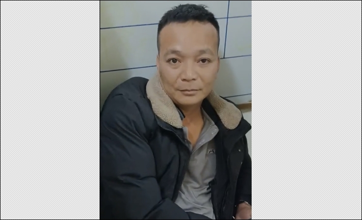 Đối tượng Phạm Trọng Huy tại Công an phường Thành Đông