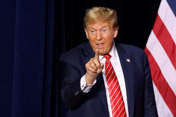 Tổng thống Trump tuyên bố Mỹ đã tấn công một bến tàu tại Venezuela. (Ảnh: Reuters)