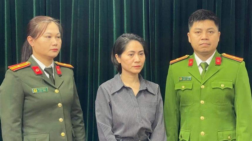 Bị can Nguyễn Thị Thu Hà.