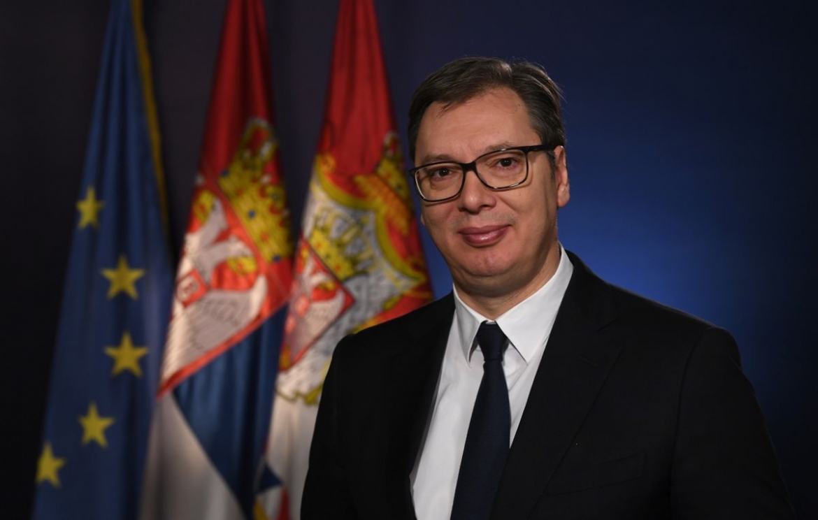 Tổng thống Serbia Aleksandar Vucic Ảnh Serbia