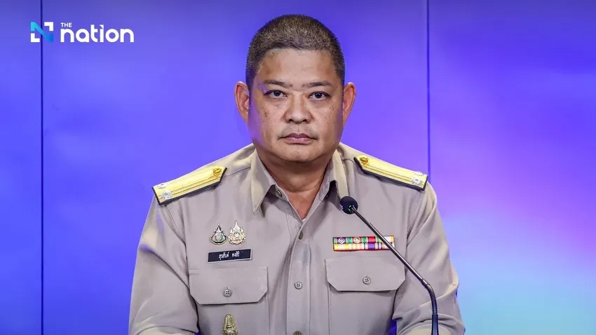 Người phát ngôn Bộ Quốc phòng Thái Lan, Chuẩn Đô đốc Surasant Kongsiri. Ảnh: The Nation