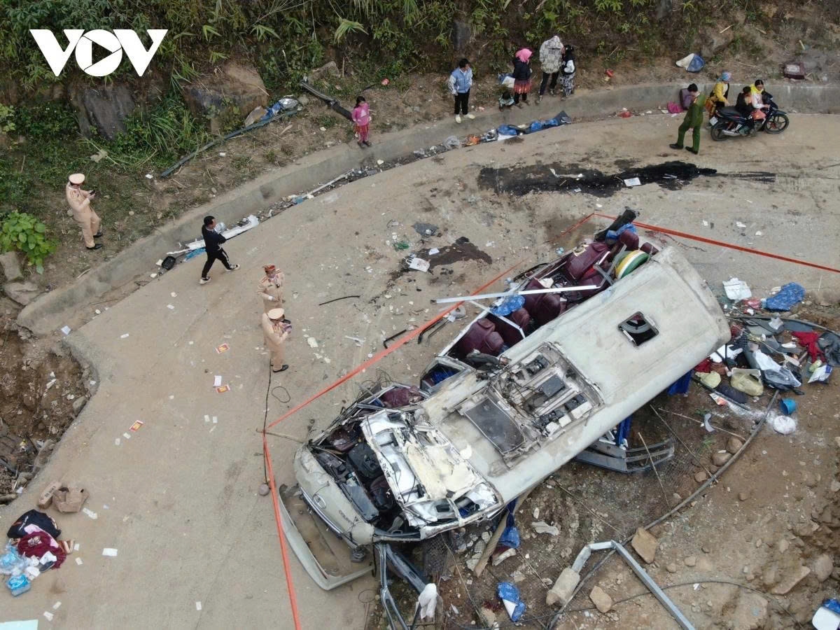 Hiện trường vụ tai nạn