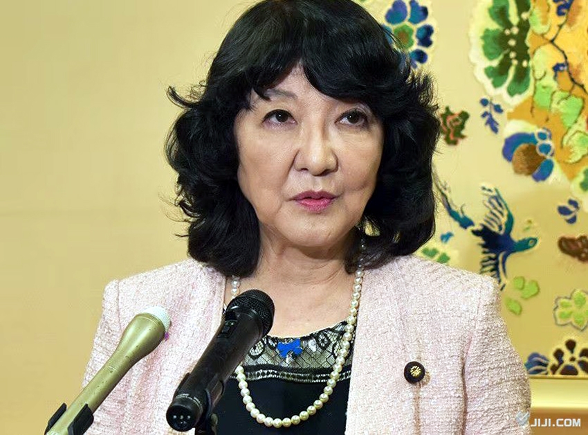 Bộ trưởng Tài chính Nhật Bản Katayama Satsuki thừa nhận sự nghiêm trọng của vấn đề đồng Yen mất giá quá nhanh - Ảnh: Jiji Press