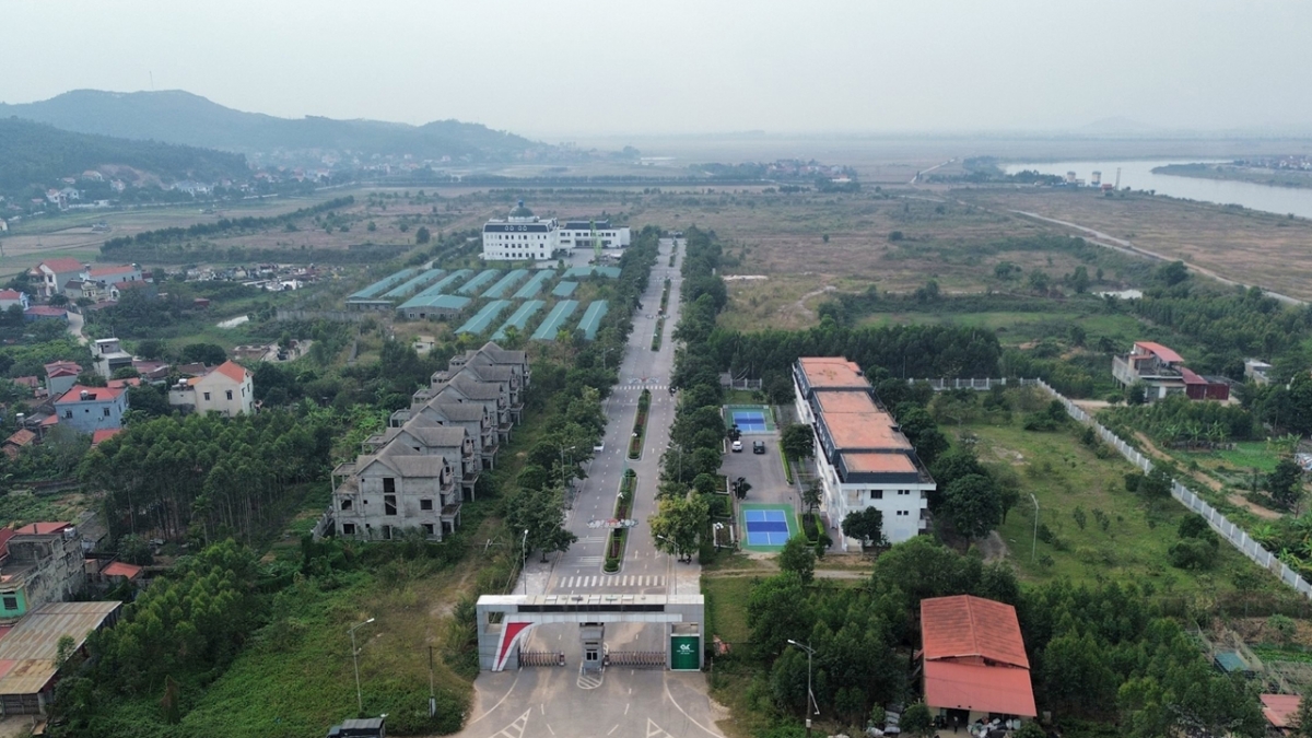 Toàn cảnh Dự án Nhiệt điện An Khánh (tỉnh Bắc Giang cũ). Ảnh kt