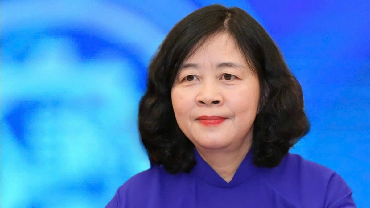 Ủy viên Bộ Chính trị, Bí thư Trung ương Đảng, Chủ tịch Ủy ban Trung ương Mặt trận Tổ quốc Việt Nam Bùi Thị Minh Hoài.