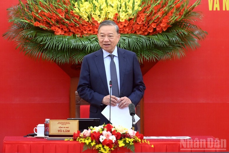 Tổng Bí thư Tô Lâm.