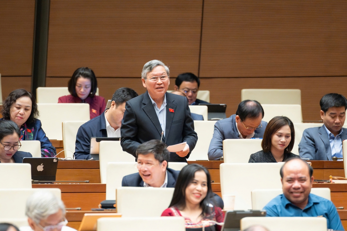 ĐBQH Tô Văn Tám - Quảng Ngãi. Ảnh Quốc hội