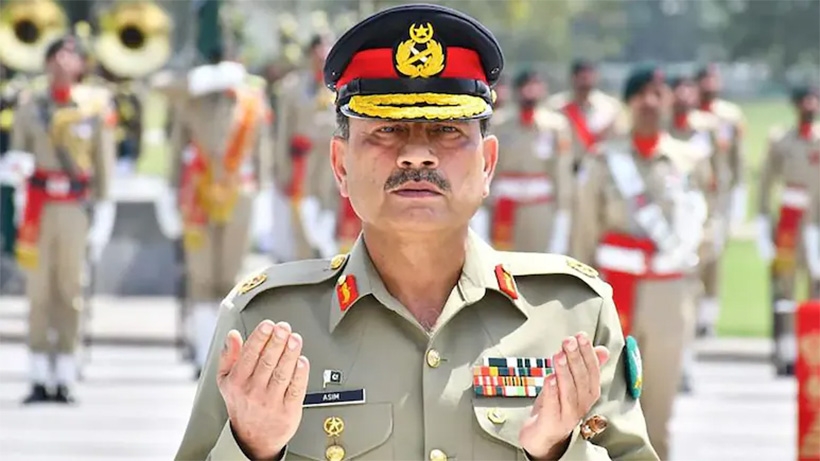 Tướng Asim Munir được bổ nhiệm làm Tổng tham mưu trưởng lực lượng quốc phòng Pakistan ngày 4.12 (Ảnh: X)