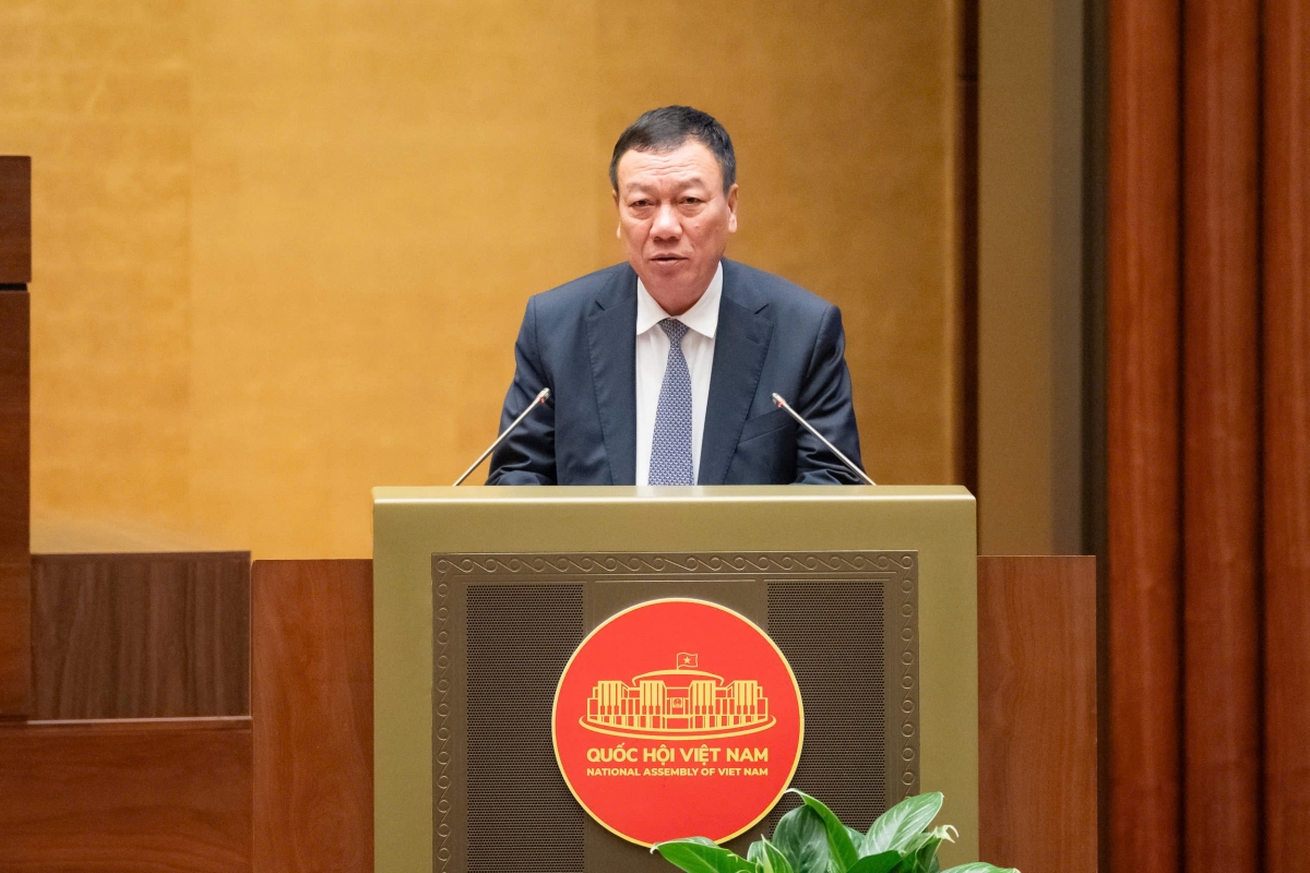 Tổng Thanh tra Chính phủ Đoàn Hồng Phong. Ảnh Quốc hội