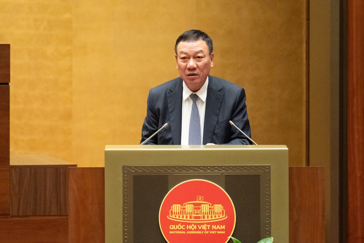 Tổng Thanh tra Chính phủ Đoàn Hồng Phong (Ảnh: Quốc hội) 