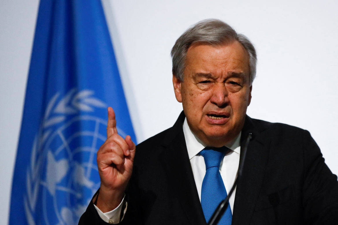Tổng Thư ký Liên hợp quốc Antonio Guterres. Ảnh: Reuters