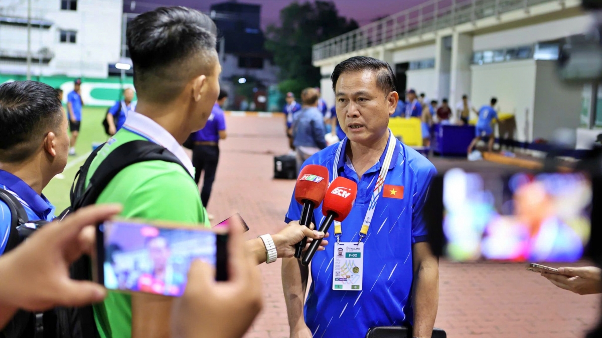 Phó chủ tịch LKDDBDDVN Trần Anh Tú cho biết U22 Việt Nam đã có sự chuẩn bị bài bản suốt một năm qua. (Ảnh: VFF)