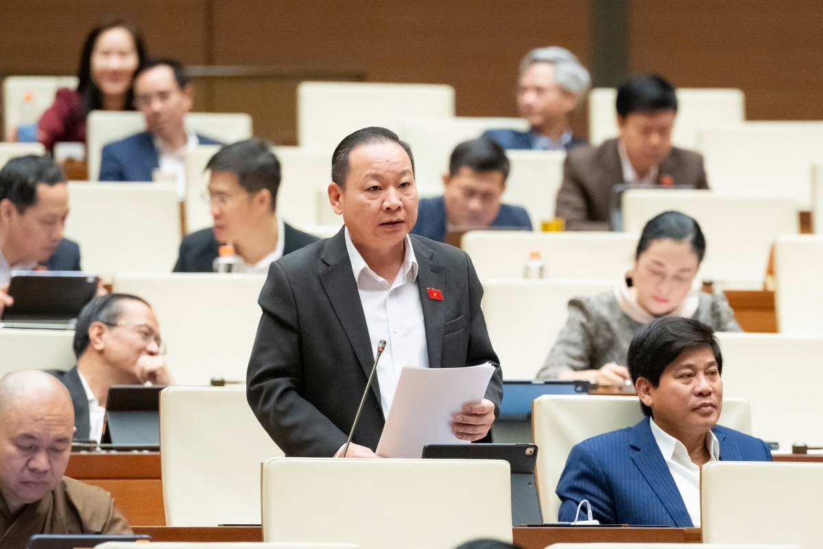 ĐBQH Tráng A Dương - Tuyên Quang. Ảnh Quốc hội 