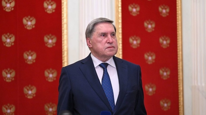 Trợ lý Tổng thống Nga Yury Ushakov. Ảnh: Ria Novosti